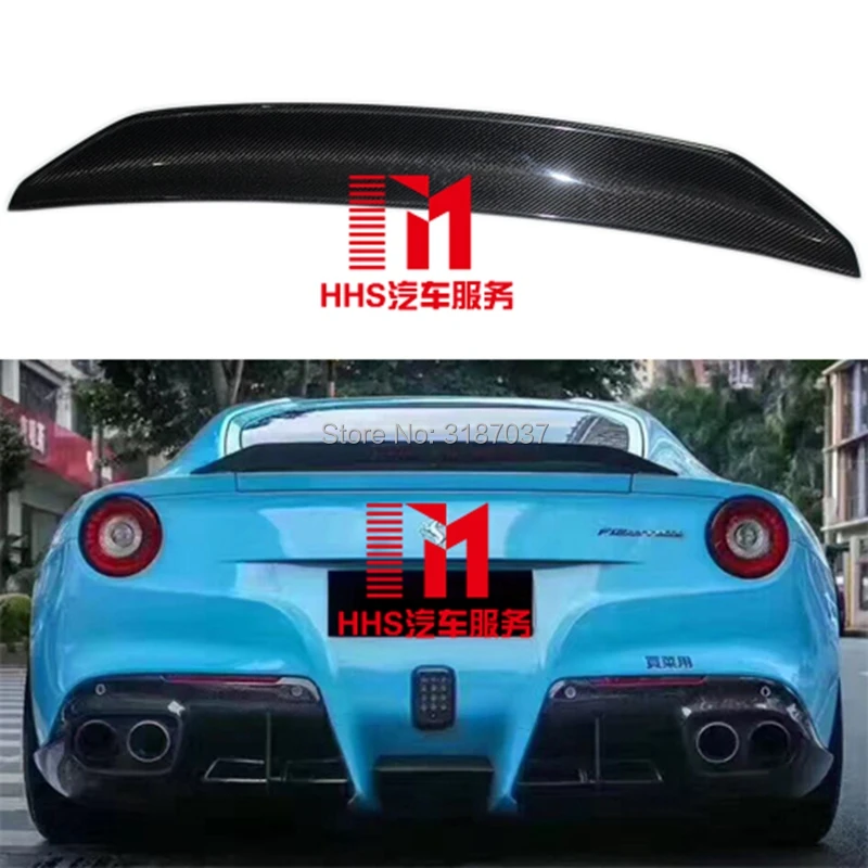 Для феррари F12 Berlinetta 2013 -2016 углеродного волокна задний спойлер на крыло крышу