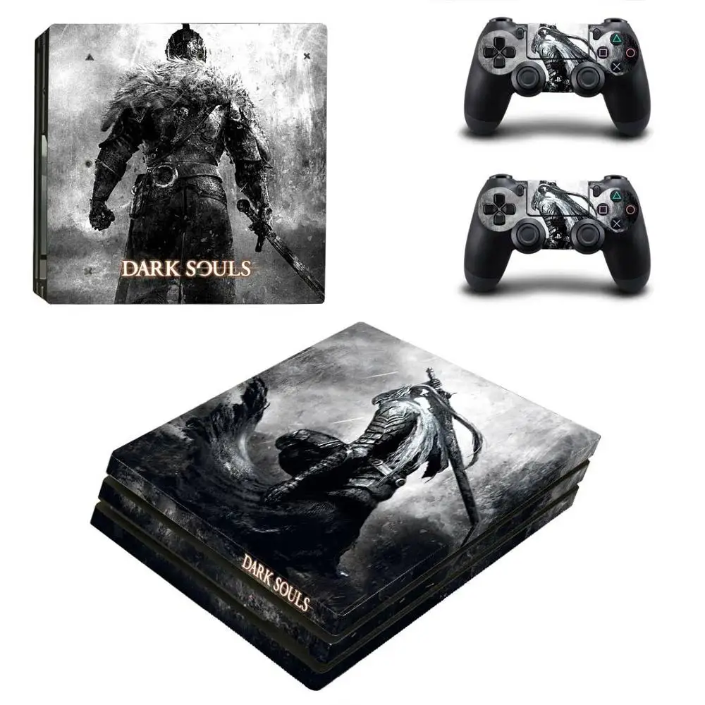 YSP4P-0586 Dark Souls PS4 Pro sticker s Play station 4 кожа наклейки для playstation 4 PS4 Pro консоль и контроллер Скины Виниловые - Цвет: YSP4P-0586