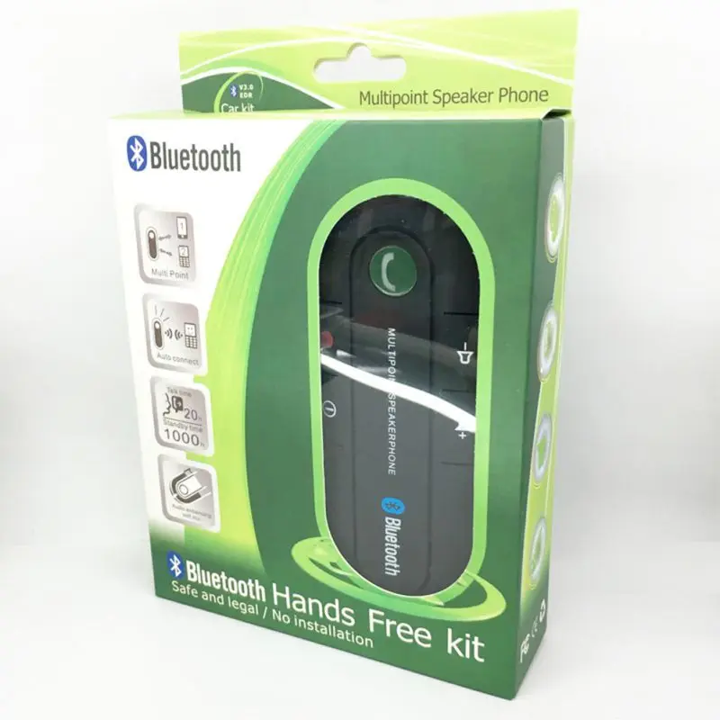 Bluetooth автомобильный комплект мини музыкальный динамик HiFi чистый стерео звук MP3 музыкальный плеер беспроводной сабвуфер