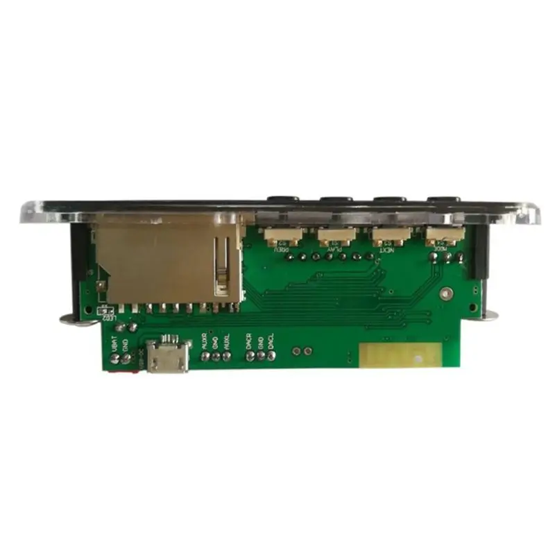 Светодиодный USB Bluetooth 5,0 аудио модуль без потерь APE TF fm-радио поддержка отключения питания воспроизведение памяти беспроводной 12 в MP3 WMA декодер доска