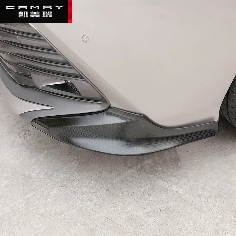 Aiwins автомобильный Стайлинг для Toyota Camry бампер передний губа угловая отделка переднего бампера бар