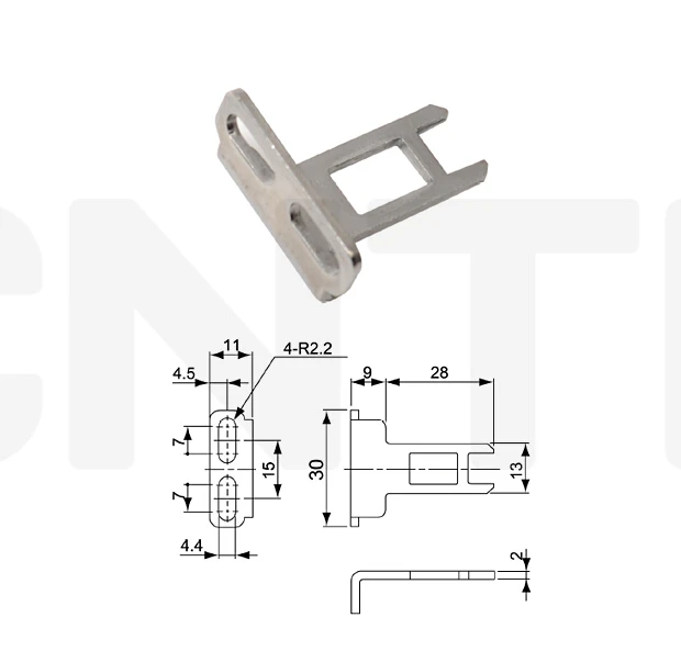 Llave de seguridad CZ93-K1 K2 K3, interruptor de enclavamiento