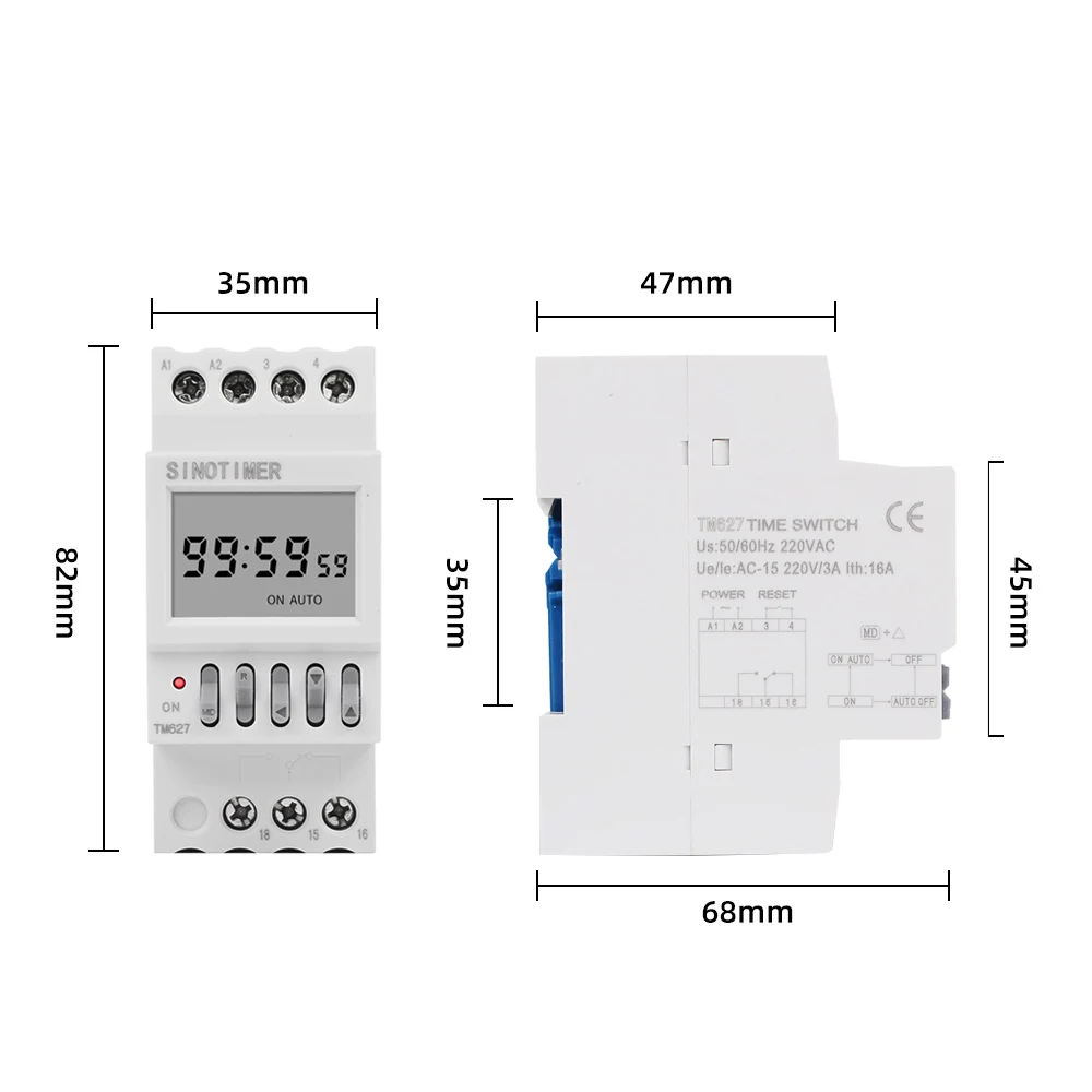 MINUTERIE ELECTRIQUE PROGRAMMABLE MF1 - Telaron