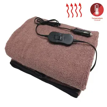 

12V Car Electric Blanket Fleece Blanket Heating Blanket Energy Saving Warm Electric Blanket For Winter Warm Car Heating Blanket