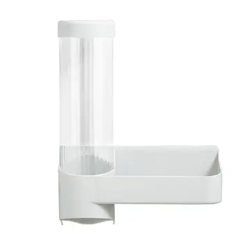 

Wall Mount Automatic Disposable Plastic Paper Cups Dispenser Holder Storage Rack