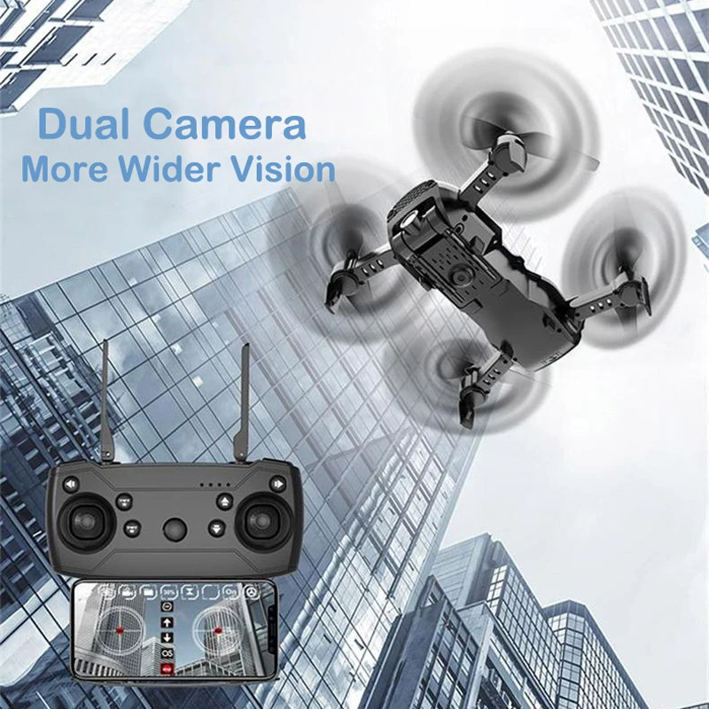 KEELEAD M69G FPV RC Дрон 4K 1080P WiFi HD Двойная камера s Дрон складной мини Дрон жесты фото Квадрокоптер с камерой VS F11 Pro