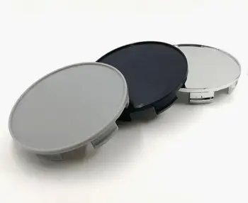 

20pcs/lot Center Caps For Fit Diameter 64MM Inner Rim Wheel Hub Caps No Logo Emblem Universal Base black /sivler/ grey