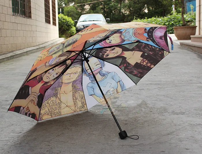 One Piece Animation Peripheral Umbrella Nami Monkey D. Luffy Roronoa Zoro Sanji Tony Tony Chopper Nico Robin Creative Gifts