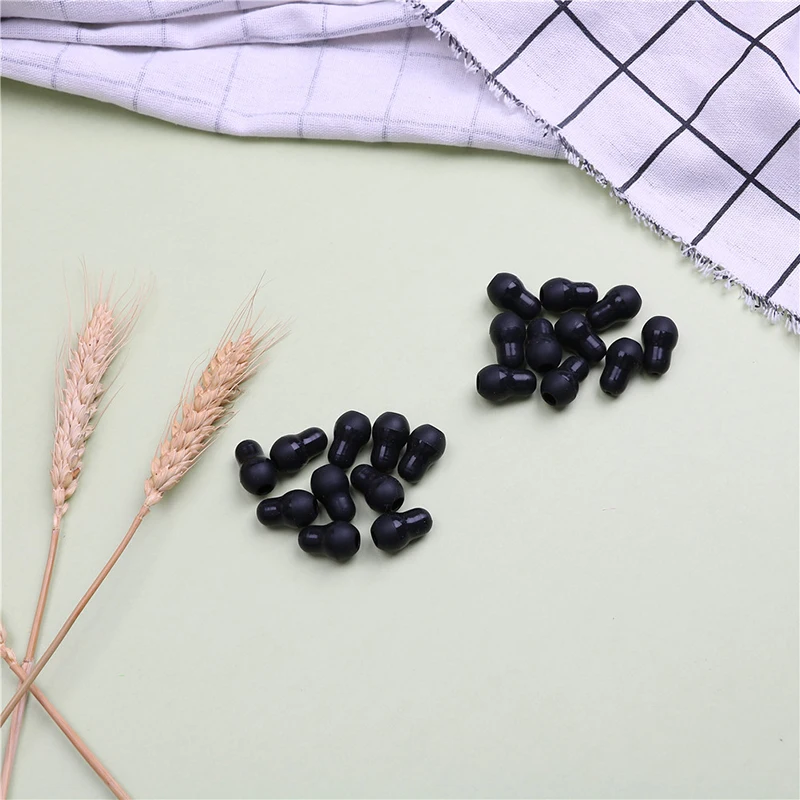 10pcs Black 2.5mm/3.5mm Silicone Earplugs Comfortable And Soft Stethoscope Earplug Eartips Earpieces For Stethoscope