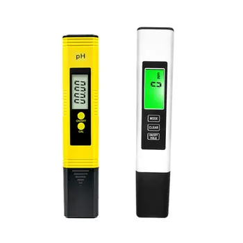 

Independent Touch Button Portable And Durable Clear Reading Automatic Shut Down PH02+TDS A2 Water Quality Test Pen Set