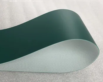 

1500x100x2mm Ink Green Food Grade PU Conveyor Belt Wear Resistant Industrial Conveyor Belt(Manufacturer Customization)
