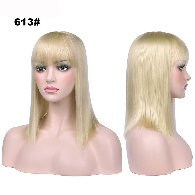 com bang extensão do cabelo sintético em