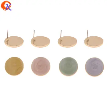 

Cordial Design 50Pcs 18*18MM Jewelry Accessories/Earrings Stud/Round Shape/Soft Pin/Hand Made/DIY Making/Earring Findings