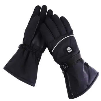 

New Arrival Unisex Casual Warm Motorcycle Gloves Touch Screen Waterproof Heated Battery Powered Winter Riding Skiing Gloves
