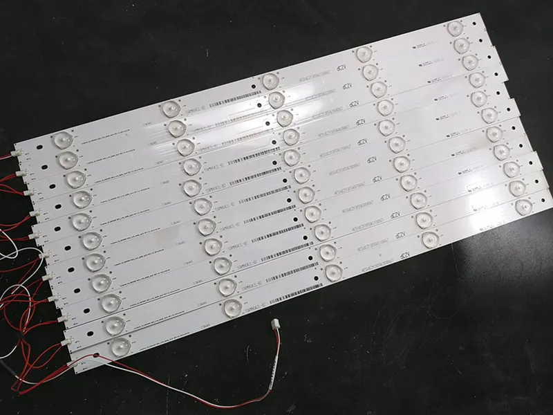 11 шт. светодиодный компл. Светодиодная лента для подсветки Hisense 50 дюймов LED 50EC290N