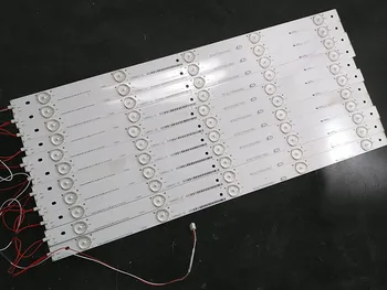 

11pcs/set LED Backlight Lamp strip For Hisense 50inch LED50EC290N 50 HD500DF-B53 11X5 3030C 5S1P 1136043 1pcs=5led