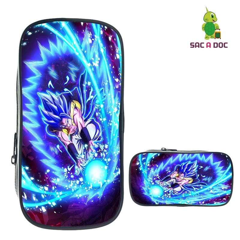 Пеналы Dragon Ball для девочек-подростков, косметички, школьные принадлежности, канцелярские принадлежности, сумка для хранения, Dragon Ball, хип-хоп, аниме, макияж, сумка - Цвет: 29