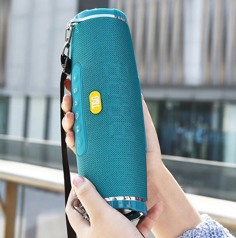 Светодиодный динамик с будильником портативная bluetooth колонка Беспроводная