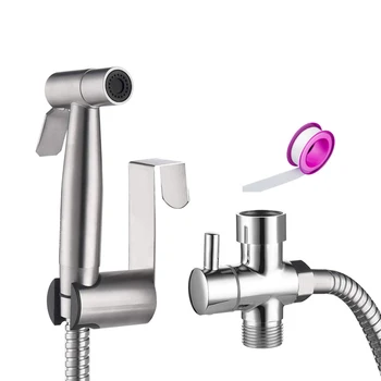 

1 Set of Toilet Washing Nozzle Flushing Spray Head Bidets Sprayer for Bathroom Home Hotel