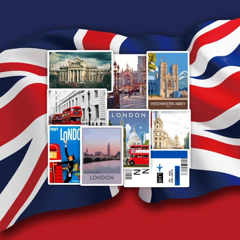 

50 шт., Виниловая наклейка для ноутбука, чемодана, холодильника