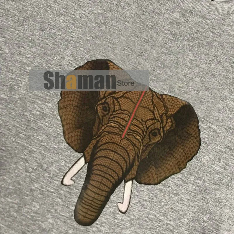 Luxury Designer 2020 pure Cotton Elephant head
