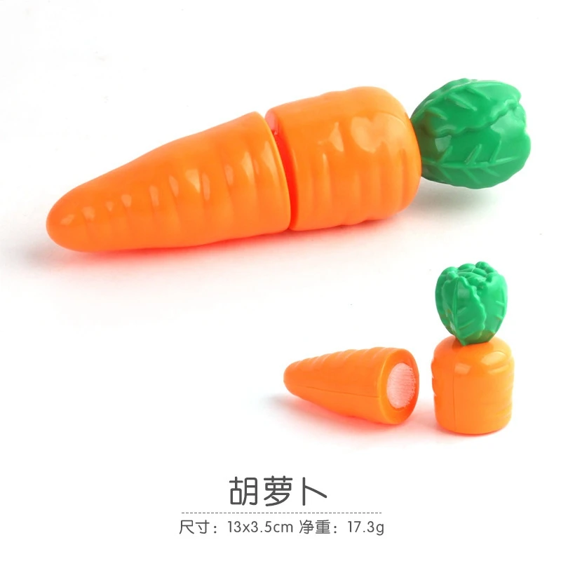 Кухня игрушка еда овощи Кухня миниатюрная девушка поддельные ролевые игры Детские игрушки, которые можно отрезать Горькая тыква томатная игрушка для детей - Цвет: ZWX144-03
