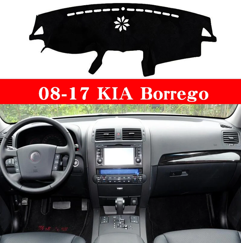 Для 08 09 10 11 12 13 14 15 16 17 KIA Borrego приборная панель панельный коврик рейнджер