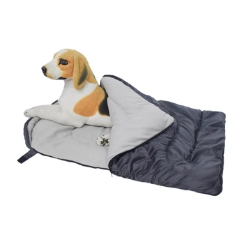 

Envelope Pet Sleeping Bag Polyester Fleece Sleeping Bag Waterproof Wear-resistant Dog Bed For Traveling Camping Outdoor