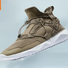 Xiaomi youpin RAX дышащая Летающая ткань кроссовки для бега с сеткой амортизация EVA Легкие мягкие удобные уличные спортивные кроссовки