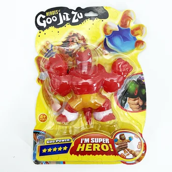 

GOO Jit Zu Heroes Copy Software Vs Soft Shark Lion Wolf Toys Slimy Stress Relief Squeeze Hobbies Dolls Interesting Kids Gift