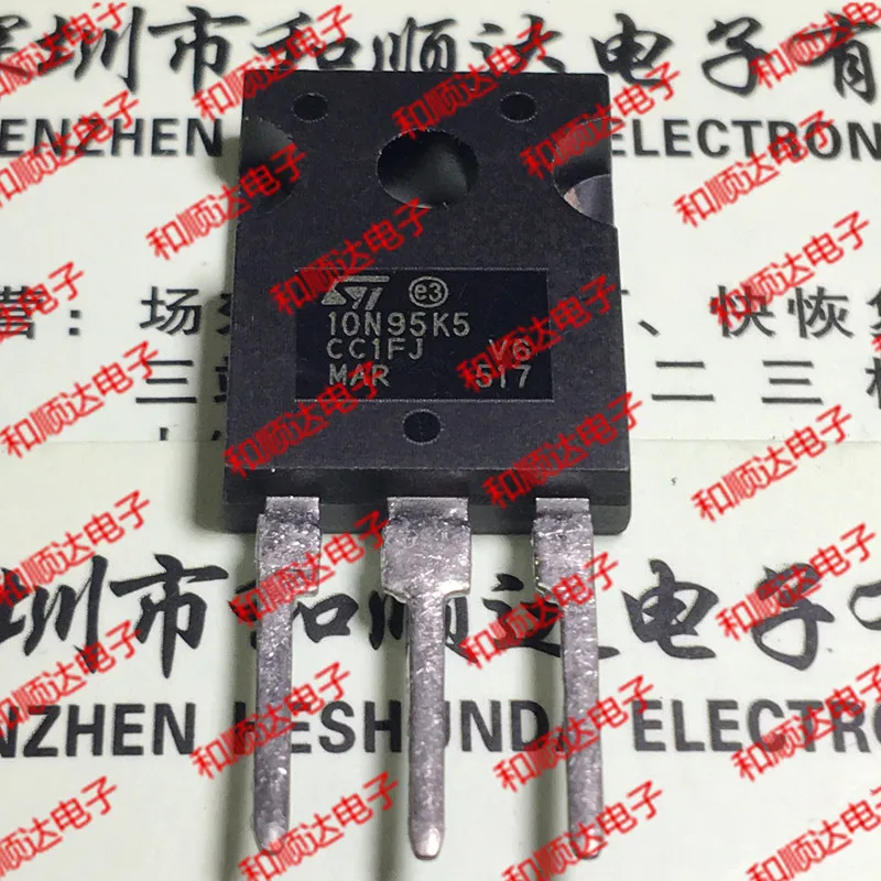 10 шт./лот 10N95K5 STW10N95K5 новые имеющиеся в 247 950V 8A
