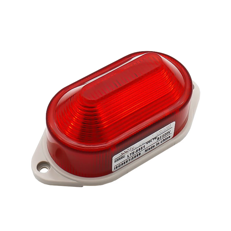 LED-3051 Strobe Signal Warning light 12V 24V 220V Indicator light LED Lamp small Flashing Light Security Alarm
