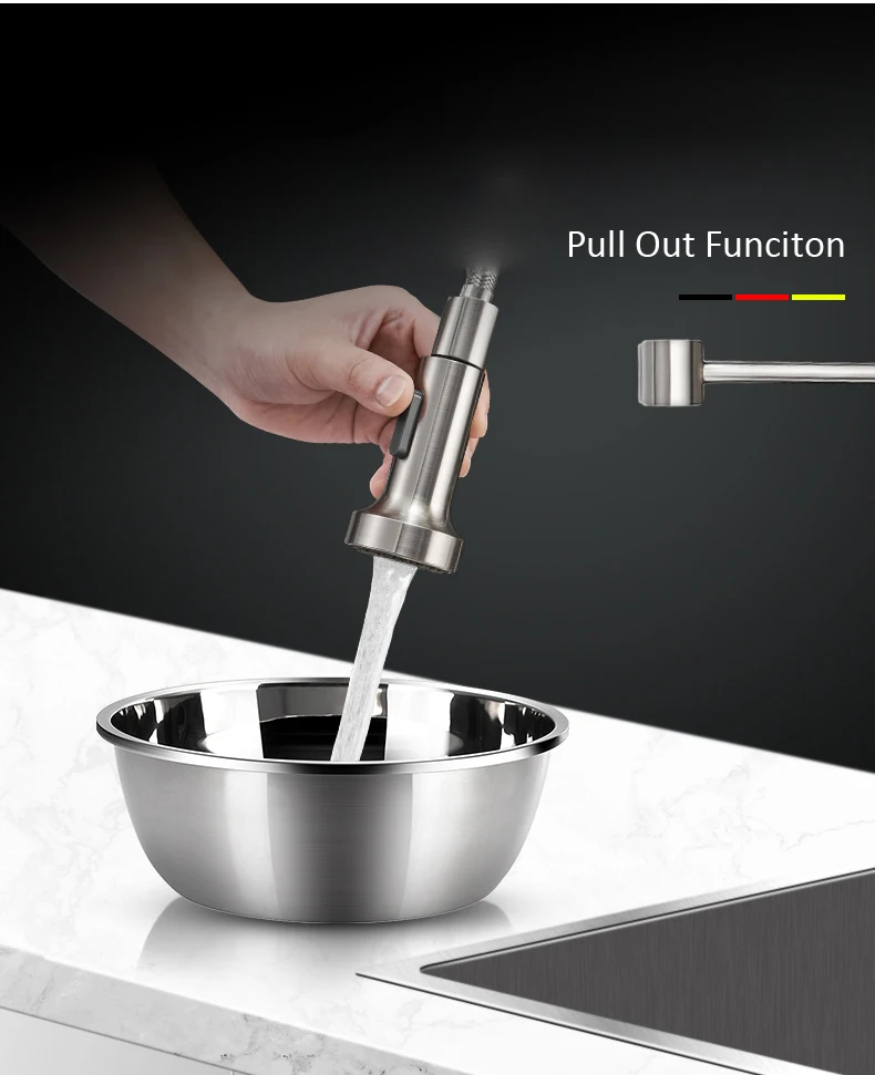 Kitchen Filtered Faucet Water Tap Purifier Faucet Dual Sprayer Tap