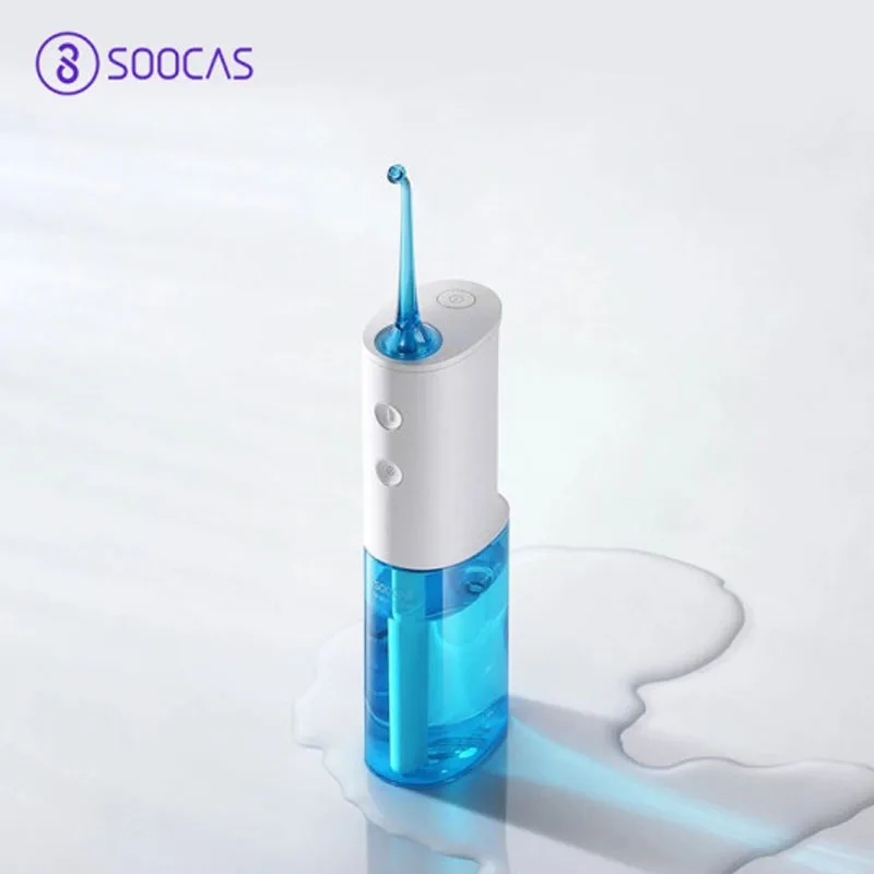 SOOCAS W3 переносная зубная Вода Flosser Электрический для Xiaomi Mijia ирригатор для полости рта перезаряжаемый водонепроницаемый очиститель для Зубочисток