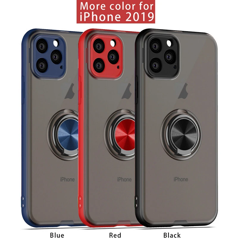 Чехол для телефона с кольцом для ногтей, чехол для iPhone 11pro 11proMax 7 8 PLUS X S R MAX PC, чехол для телефона с защитой от падения