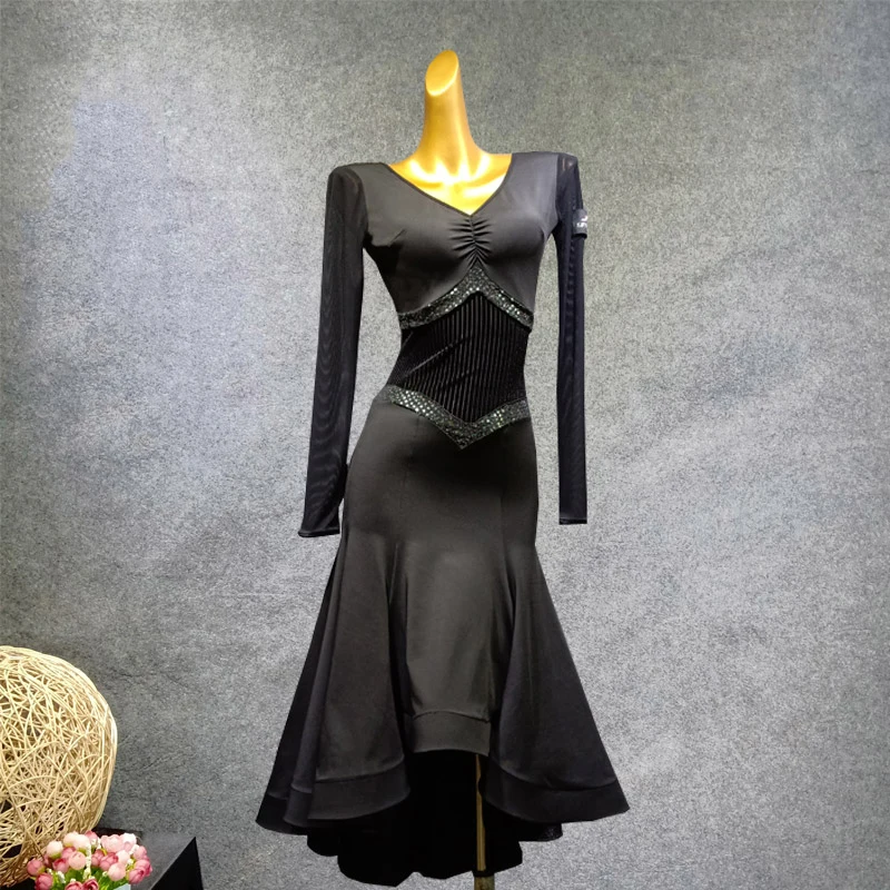 Ballroom Competition Dresses Woman Standard Dance Dress Flamenco Waltz Bullfighting Performance Wear Ladies Rave Outfit