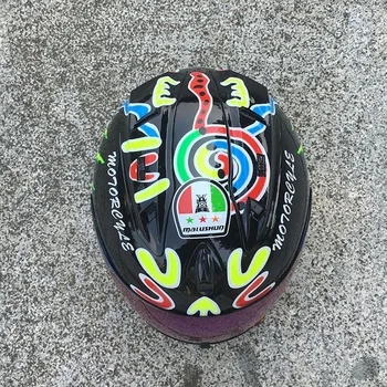 

Flip Up Motocross Helmet Free shipping Motorcycle Helmet Women Capacetes De Motociclista Novelty Casque ABS Material