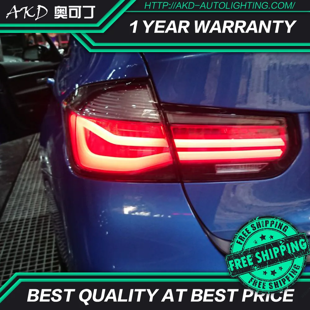 Задние фонари AKD для тюнинга автомобилей F30 320I 325I 330I 335I задние светодиодные