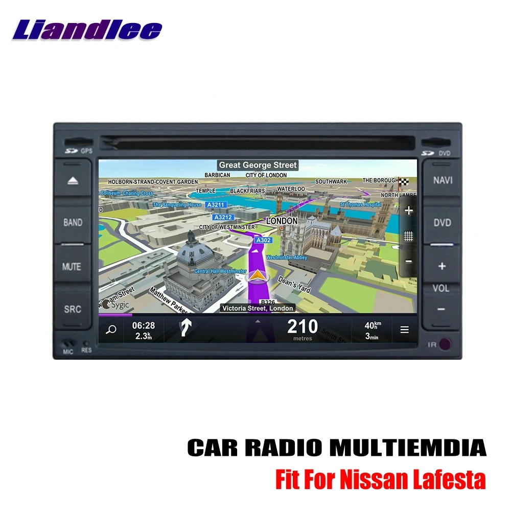Liandlee для Nissan Lafesta 2004 ~ 2012 автомобильное радио CD DVD плеер GPS навигация карты камера OBD