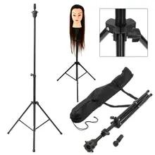 Поддержка головы тренога Обучение стрижке Для парикмахеров Манекен подголовник Парик стоять Голова манекена Стричь волосы Голова манекена Регулируемый штатив Парикмахерская Парик вешалка Парик штатив парикмахерское дел