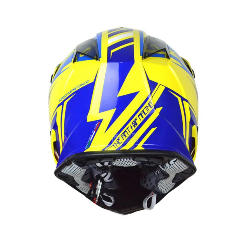 Профессиональный Гоночный Кроссовый шлем hors route Casque Moto Capacete Moto Casco внедорожный мультяшный детский мотоциклетный велосипедный шлем