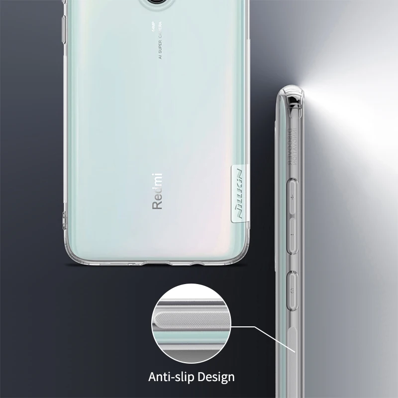 Redmi Note 8 Pro чехол Nillkin натуральный прозрачный мягкий кремний TPU чехол для Xiaomi Redmi Note 8 Note8 Pro Чехол глобальная версия