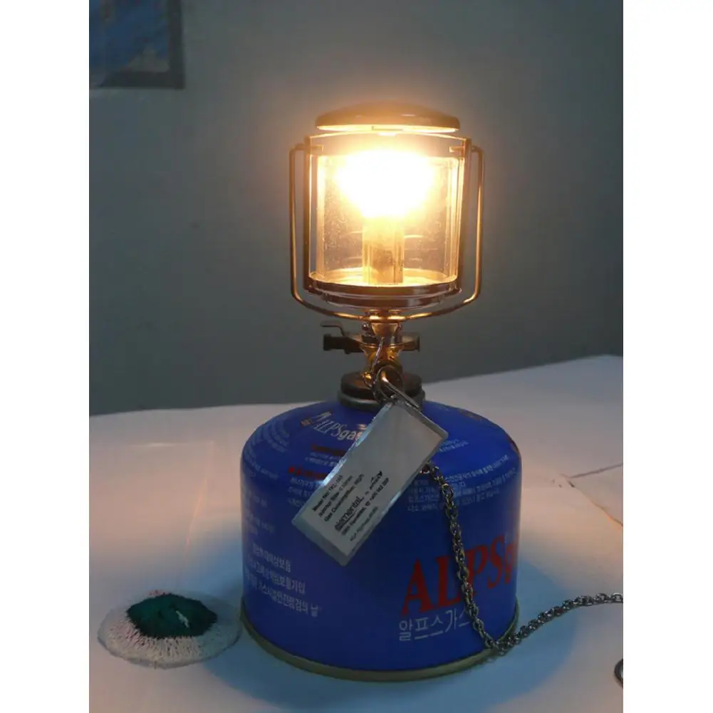 Подвесной кемпинговый фонарь газовый светильник пьезоэлектрический