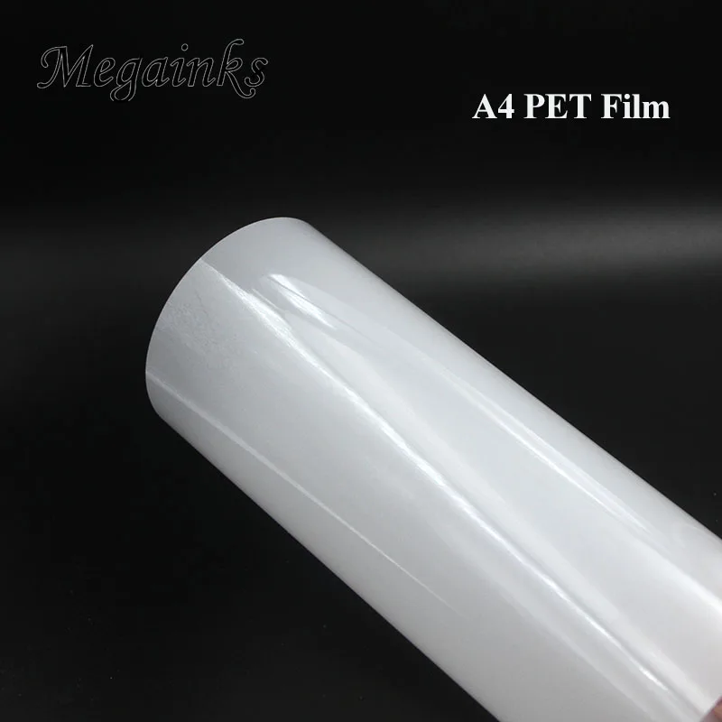 Têxtil T-shirt Impressão Hot Peel Dtf Filme de Transferência Pet para Epson L1800 L805 1390dtf Impressora 100pc a4 - Imagem 3