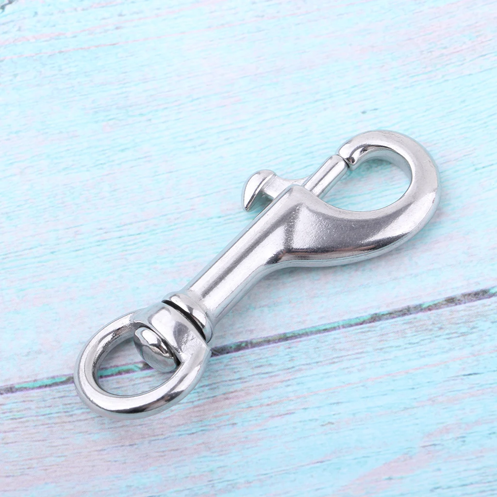 316 Stainless Steel Hook Swivel Eye Bolt Snap for Scuba Diving Diver 68mm