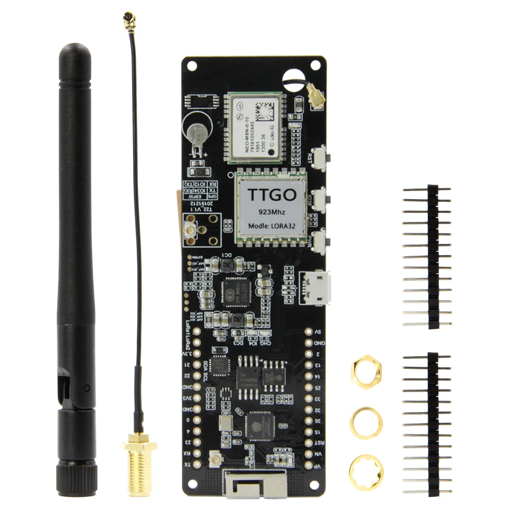 GPS NEO M8N LILYGO®TTGO Т образной балки V1.1 ESP32 LORA 433/868/915/923 МГц Wi Fi Беспроводной Bluetooth модуль