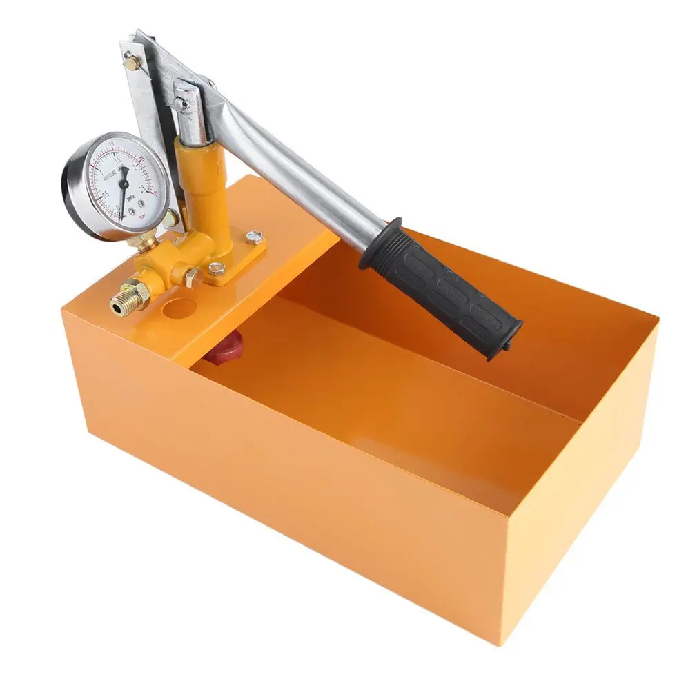 25KG Hand Power Test Pump Universal Water Pipe Leakage Tester Manual Water Pump Durable Hydraulic Pressure Test Pump