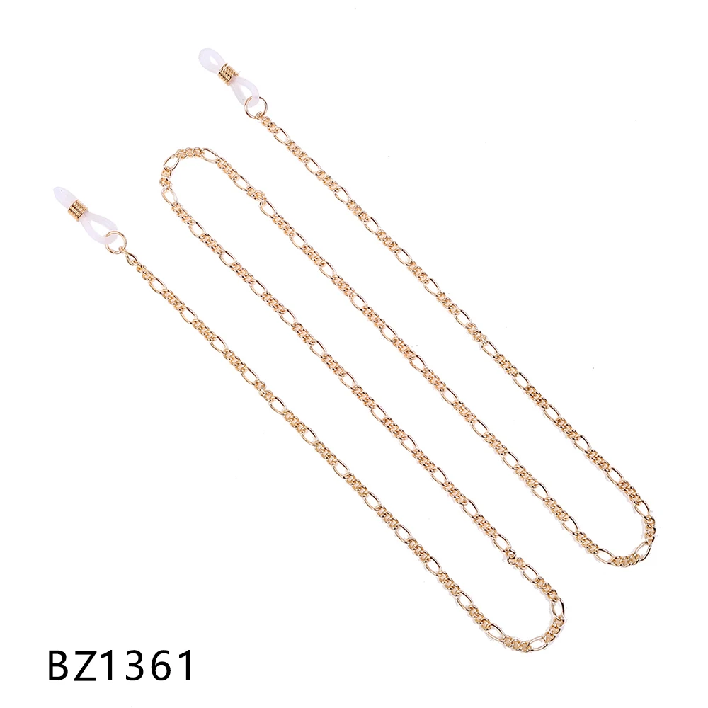 BZ1361 1 шт., модная Нескользящая металлическая цепочка для очков, держатель для очков, ожерелье для чтения, шнурок для очков, шнуры для очков, держатель для очков - Цвет: BZ1361
