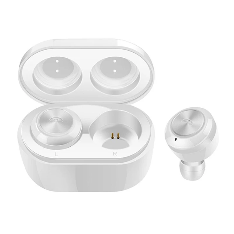 Белый Tradexero TWS DT3 беспроводные наушники-вкладыши Bluetooth 5,0 водонепроницаемые стерео bluetooth-гарнитуры с микрофоном для телефона - Цвет: Белый