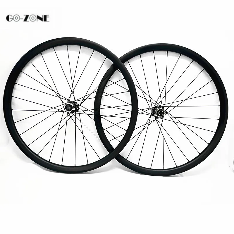 29er симметричные 30x24 мм XC/AM бескамерные диски для горного велосипеда, Углеродные колеса FASTace DA206 через ось 100x15 142x12 углеродные mtb колеса